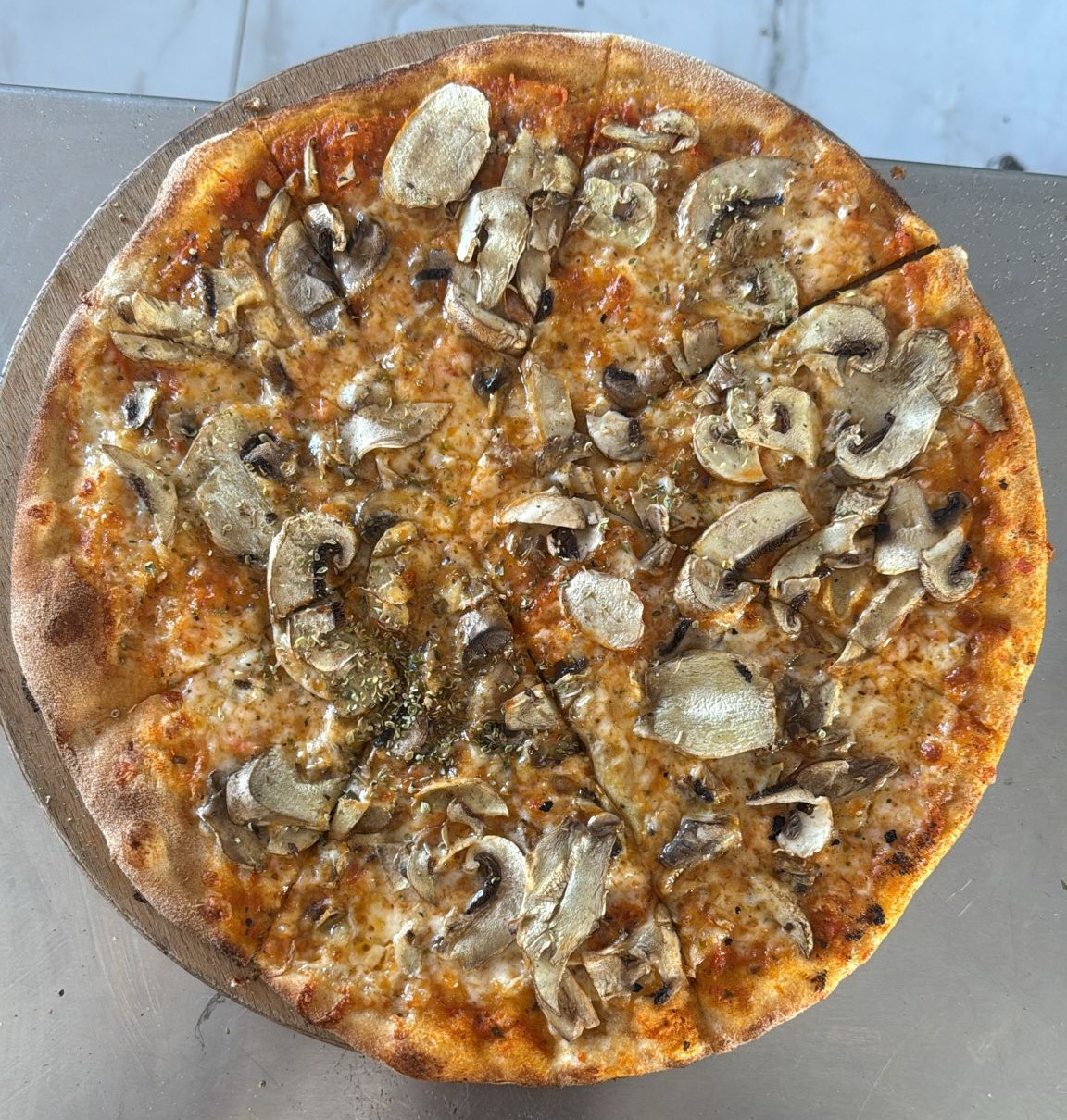 Mantarlı Pizza